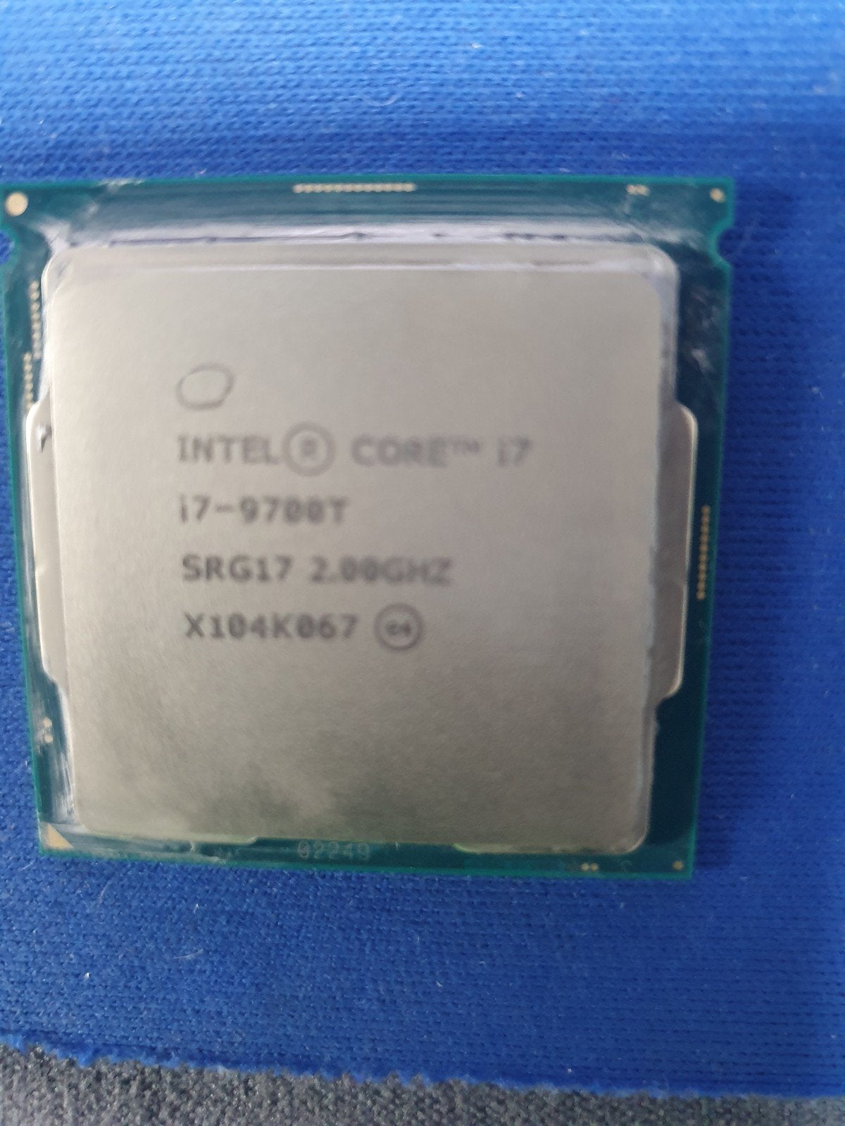 Intel Core i7-9700T 9e Generatie Processor, Computers en Software, 8-core, LGA 1151, Gebruikt, Intel Core i7-9700T