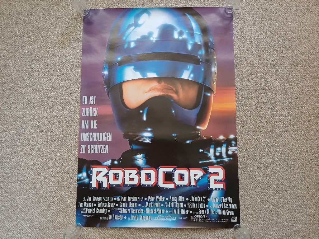 ROBOCOP  2     filmposter., Verzamelen, Posters, Rechthoekig Staand, Verzenden, Nieuw, A1 t/m A3