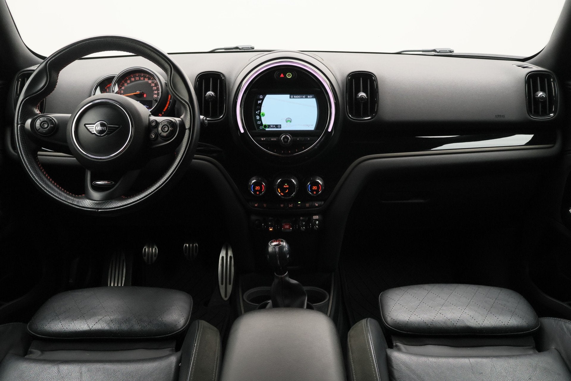 MINI Countryman 2.0 Cooper S Chili JCW Leer, Apple Carplay,, Auto's, Voorwielaandrijving, 15 km/l, Gebruikt, Handgeschakeld