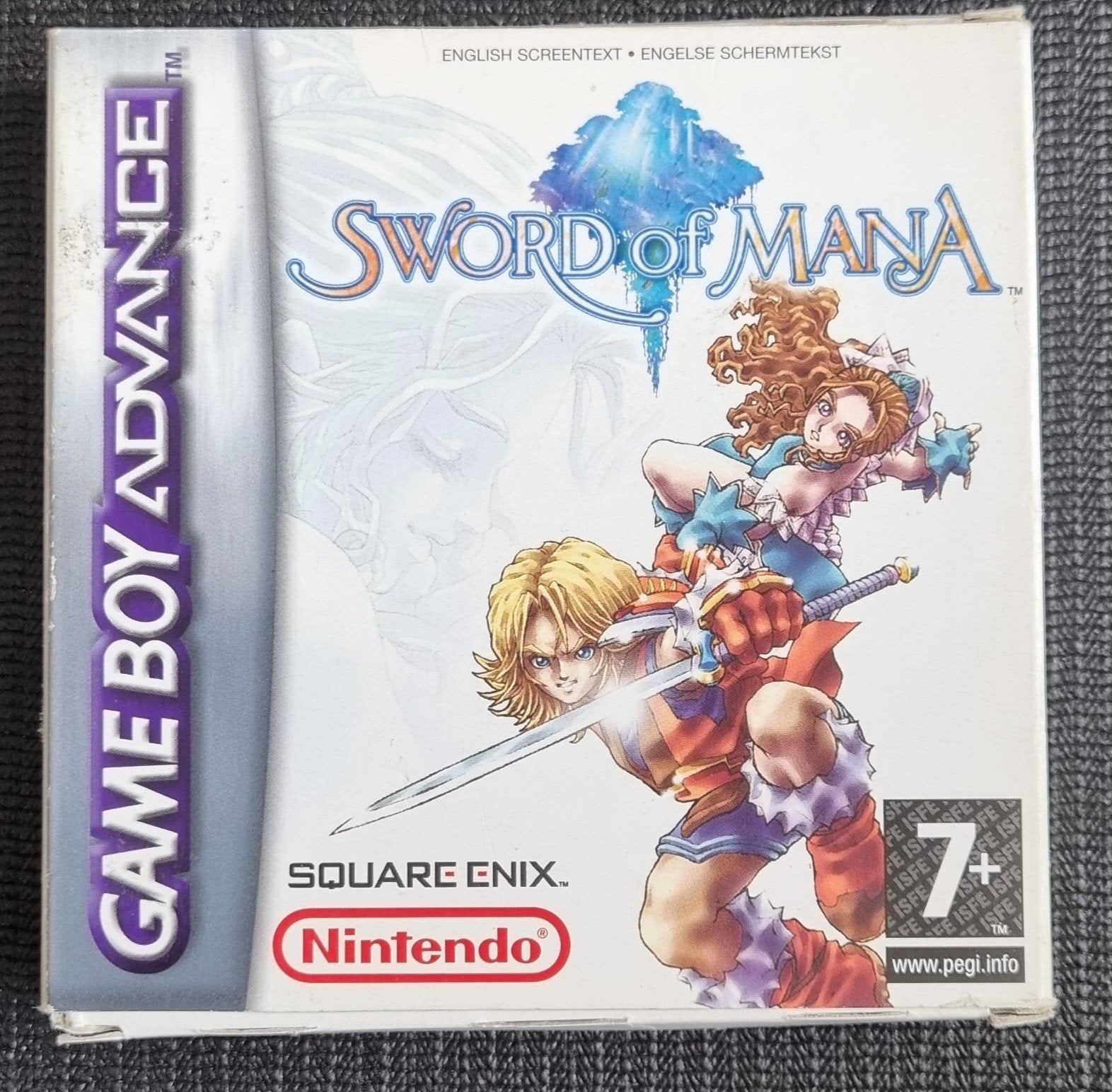 Sword of Mana Game Boy Advance (GBA) Compleet in doos, 1 speler, Ophalen of Verzenden, Zo goed als nieuw, Role Playing Game (Rpg)