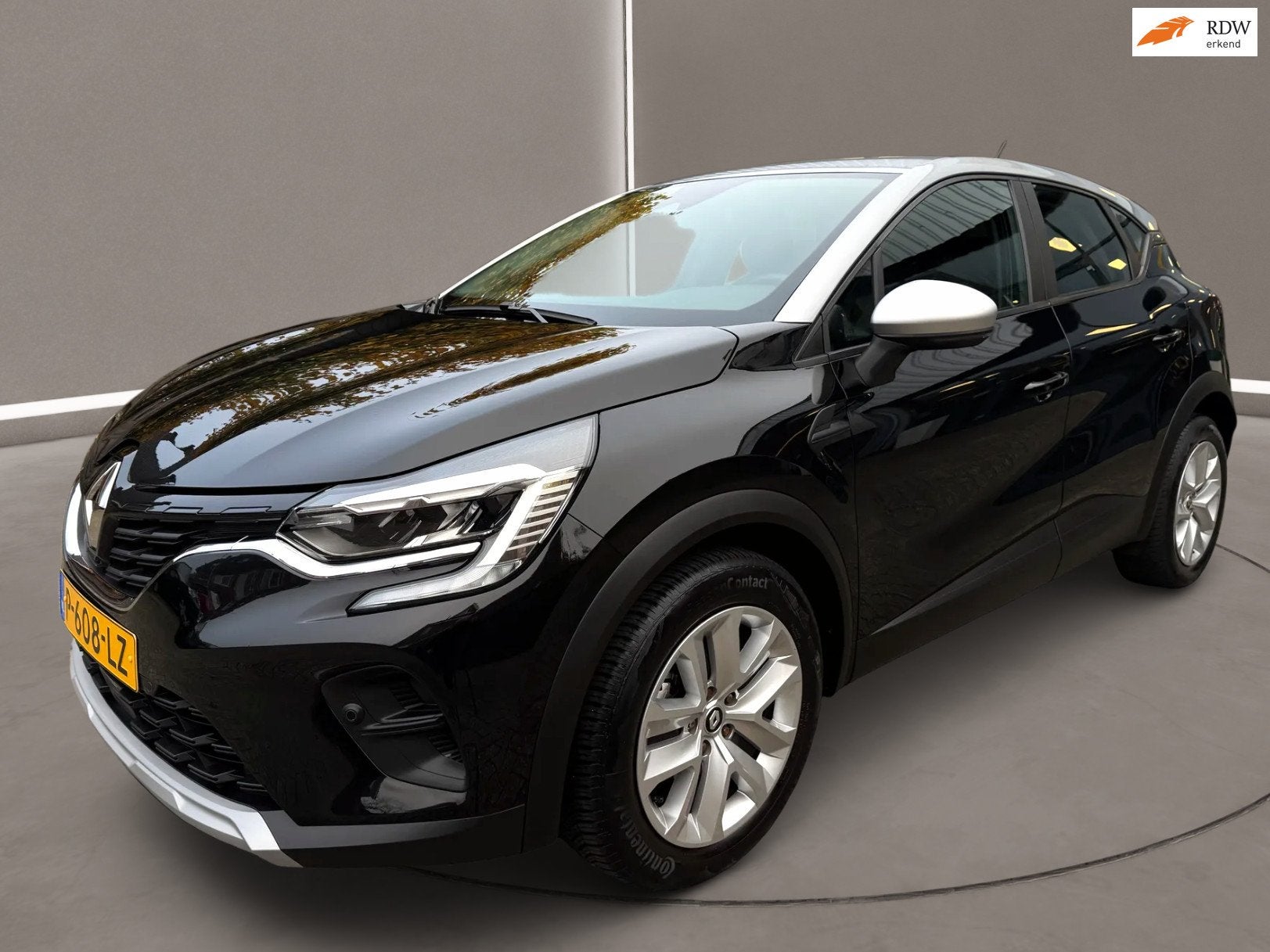 Renault Captur 1.3 TCe Intens 140 Pk Hybride Automaat Airco, Auto's, Stof, Gebruikt, Euro 6, 4 cilinders
