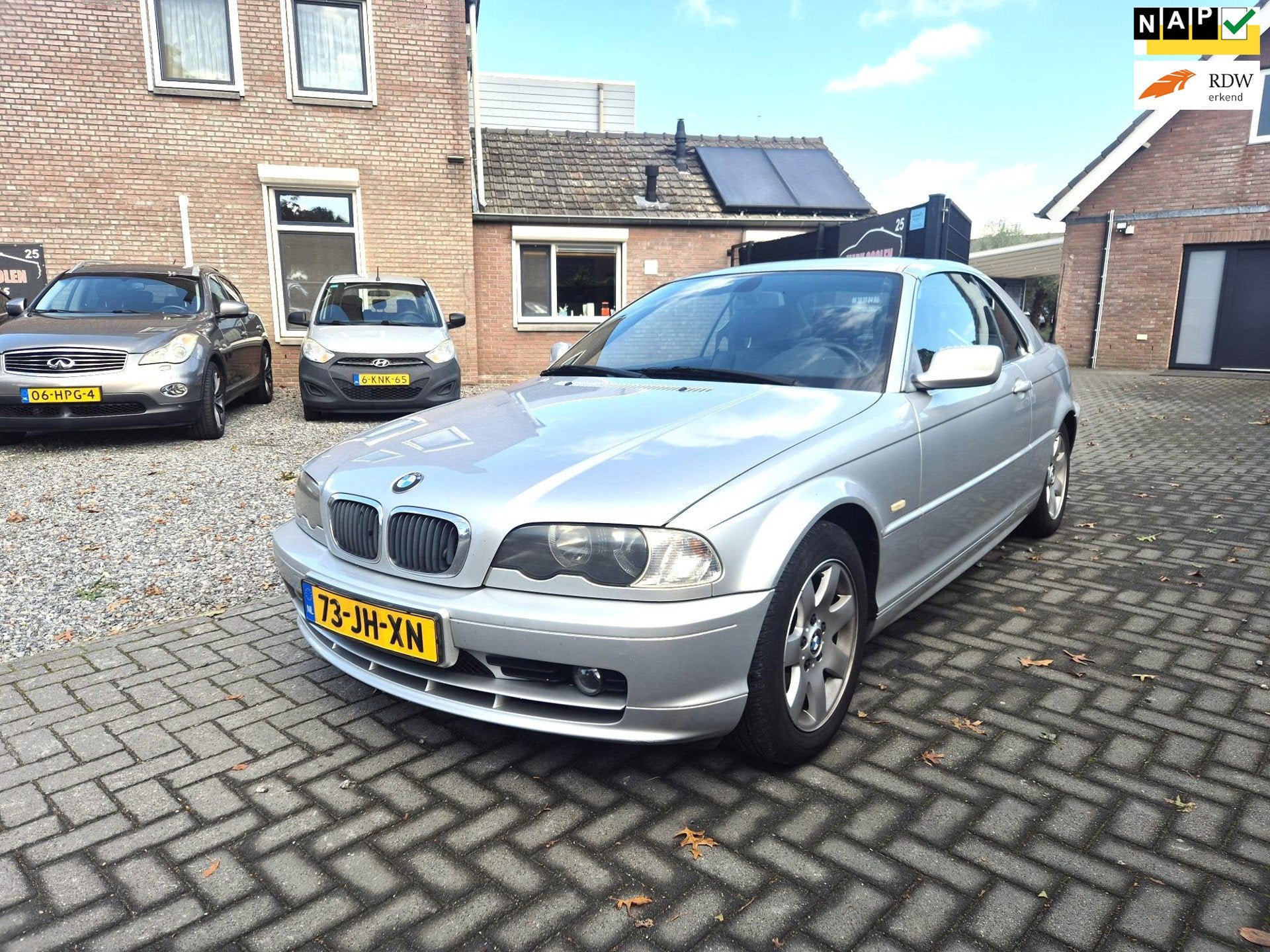 BMW 3-serie Cabrio 318Ci Executive Automaat 194017 Km NAP Ha, Auto's, Automaat, Achterwielaandrijving, Cabriolet, 4 stoelen