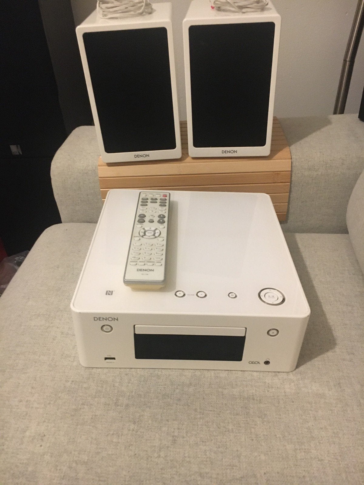 Denon CEOL RCD-N9 met speakers, Ophalen of Verzenden, Cd-speler, Denon