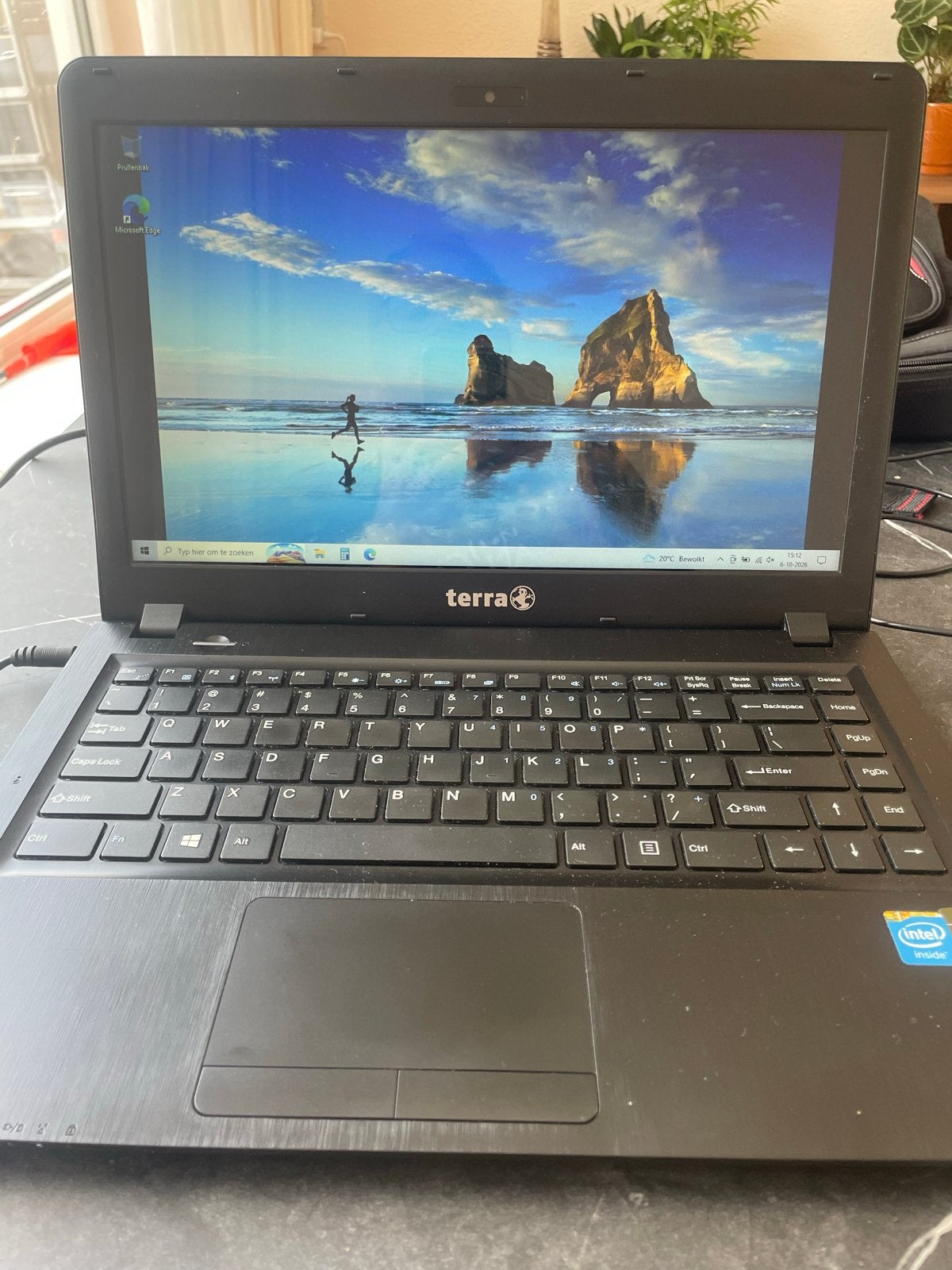 Terra Mobile 1415 Ultra Dunne Windows 10 Laptop, Computers en Software, Gebruikt, Minder dan 4 GB, Qwerty, 14 inch