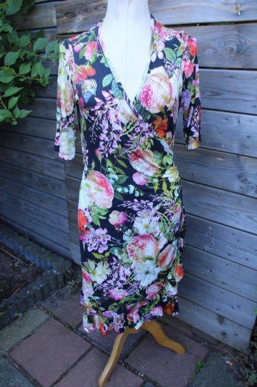 Wikkeljurk zwart/ kleur Scarva mt 42 Vaste prijs, Kleding | Dames, Scarva, Zwart, Maat 42/44 (L), Ophalen of Verzenden
