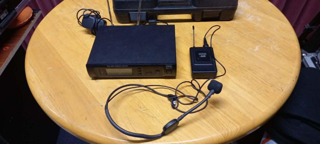 IMG TX606 draadloos headsetsysteem voor sport of presentatie, Ophalen of Verzenden, Zo goed als nieuw, Overige typen, Draadloos