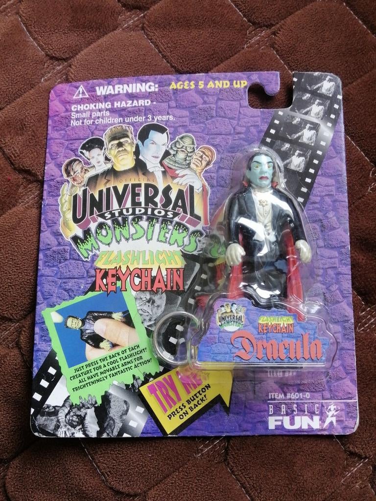Universal Studios Monsters Dracula Flashlight Sleutelhanger, Ophalen of Verzenden, Nieuw