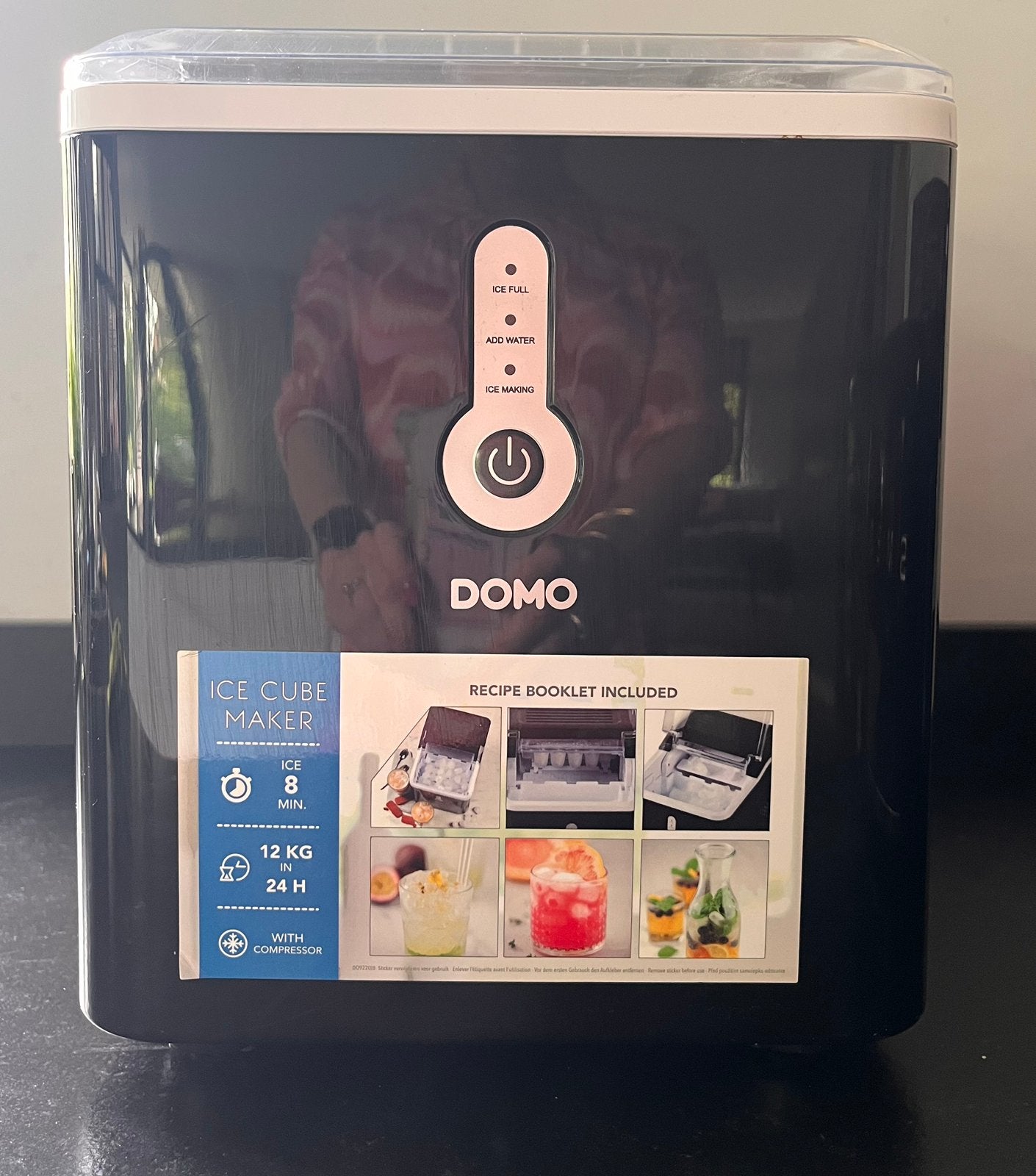 Domo ijsblokjes maker 1,5L, Ophalen, Zo goed als nieuw