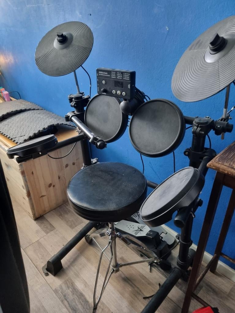 Elektrisch drumstel - Ideaal voor beginners, Ophalen of Verzenden, Gebruikt, Overige merken, Elektronisch
