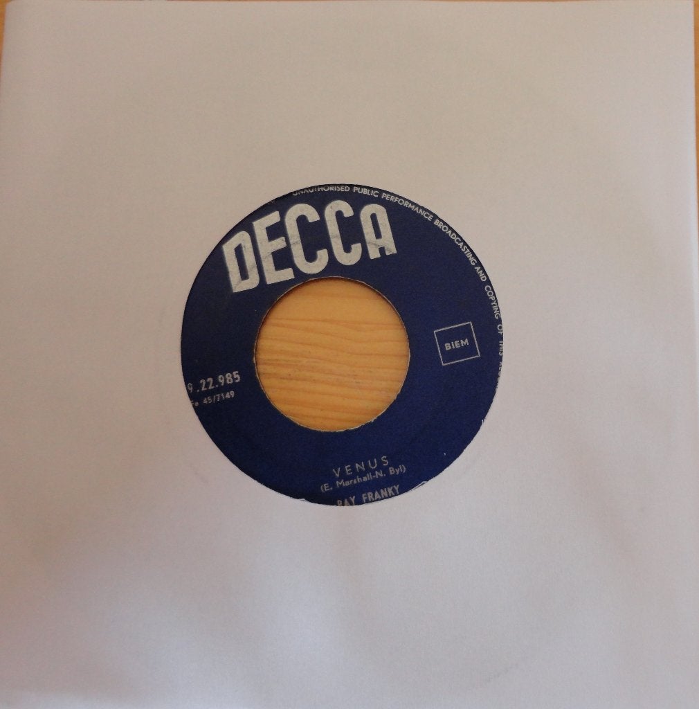 Ray Franky > Venus, Ophalen of Verzenden, Gebruikt, 7 inch, Pop