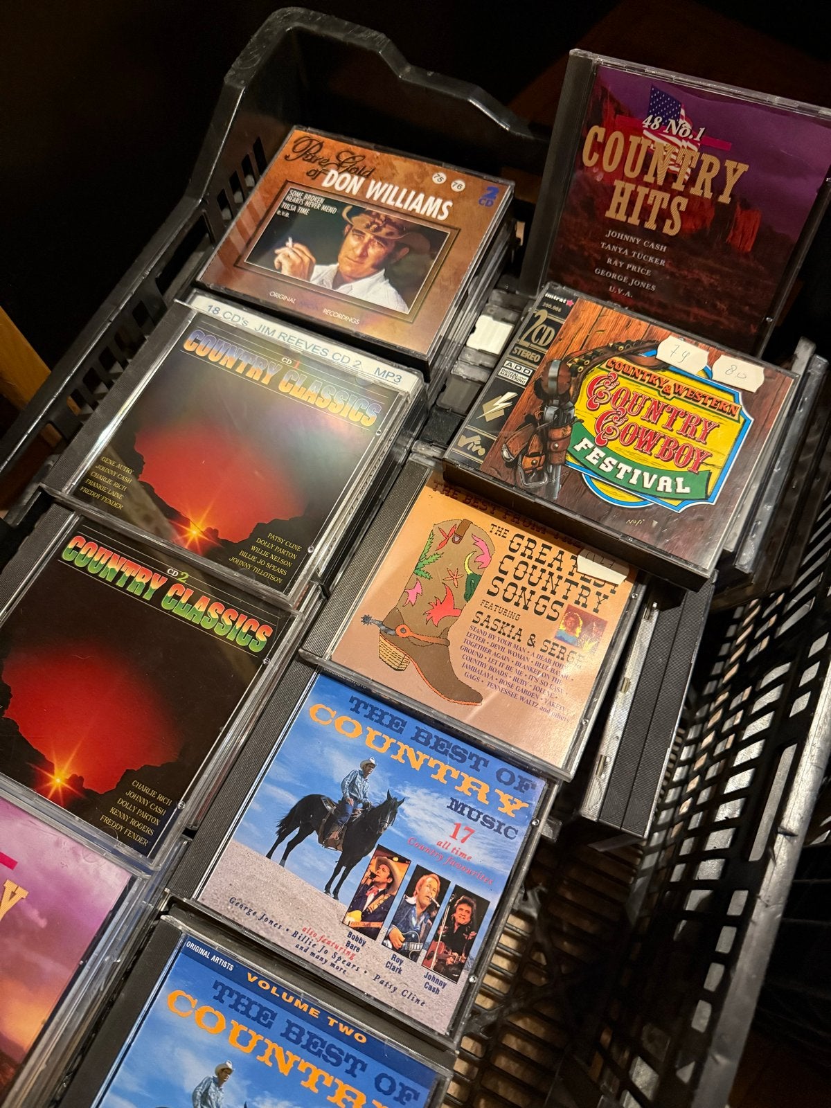 Grote collectie Country CD's - Diverse artiesten en albums, Ophalen, Gebruikt, Album, Country