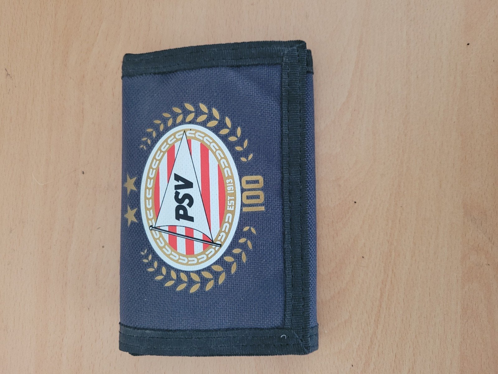 PSV 100 Jaar portemonnee, Ophalen of Verzenden, Zo goed als nieuw, Zwart, Overige merken