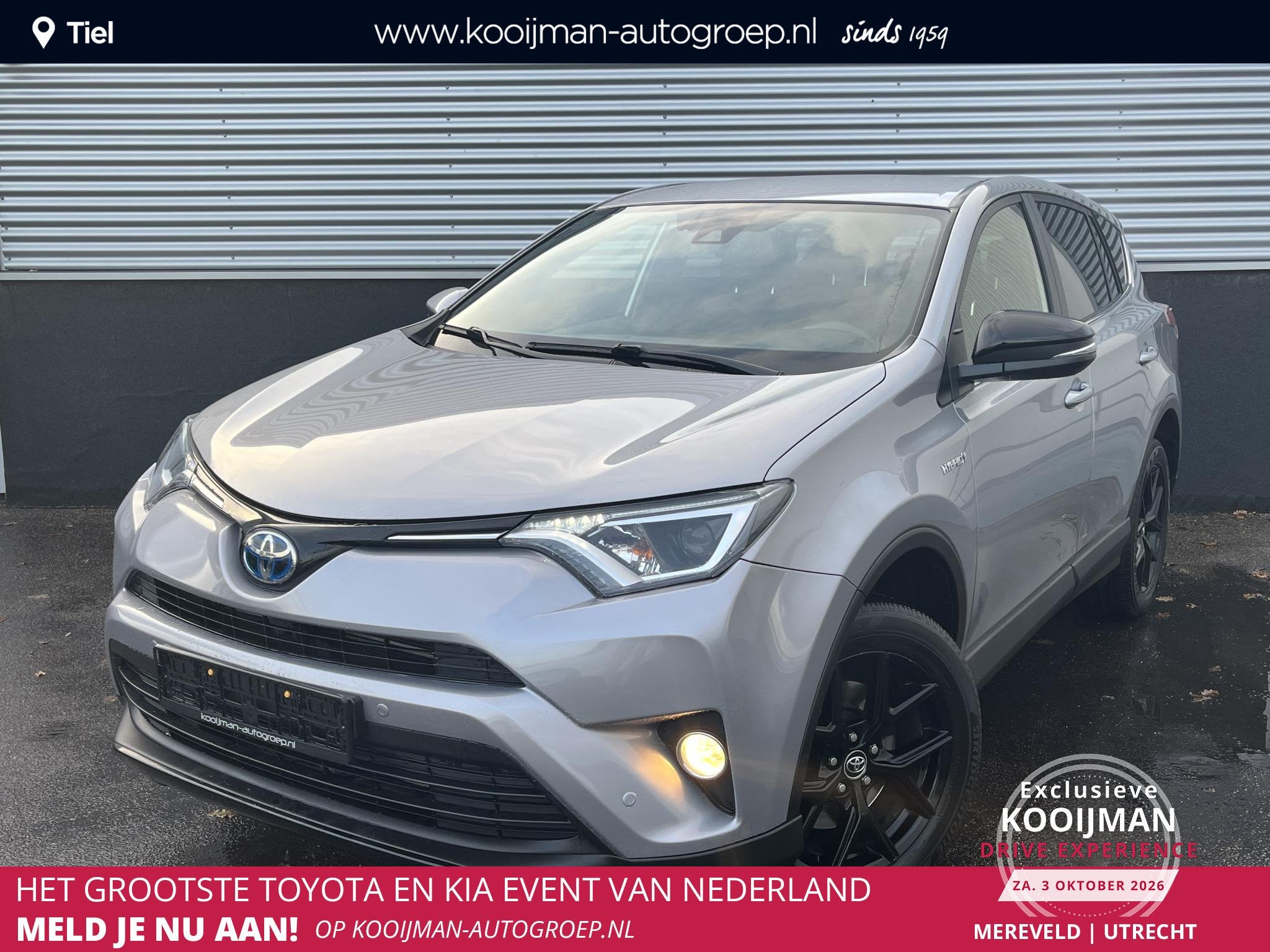 Toyota RAV4 2.5 Hybrid AWD Black edition 18" LMV, Privacy gl