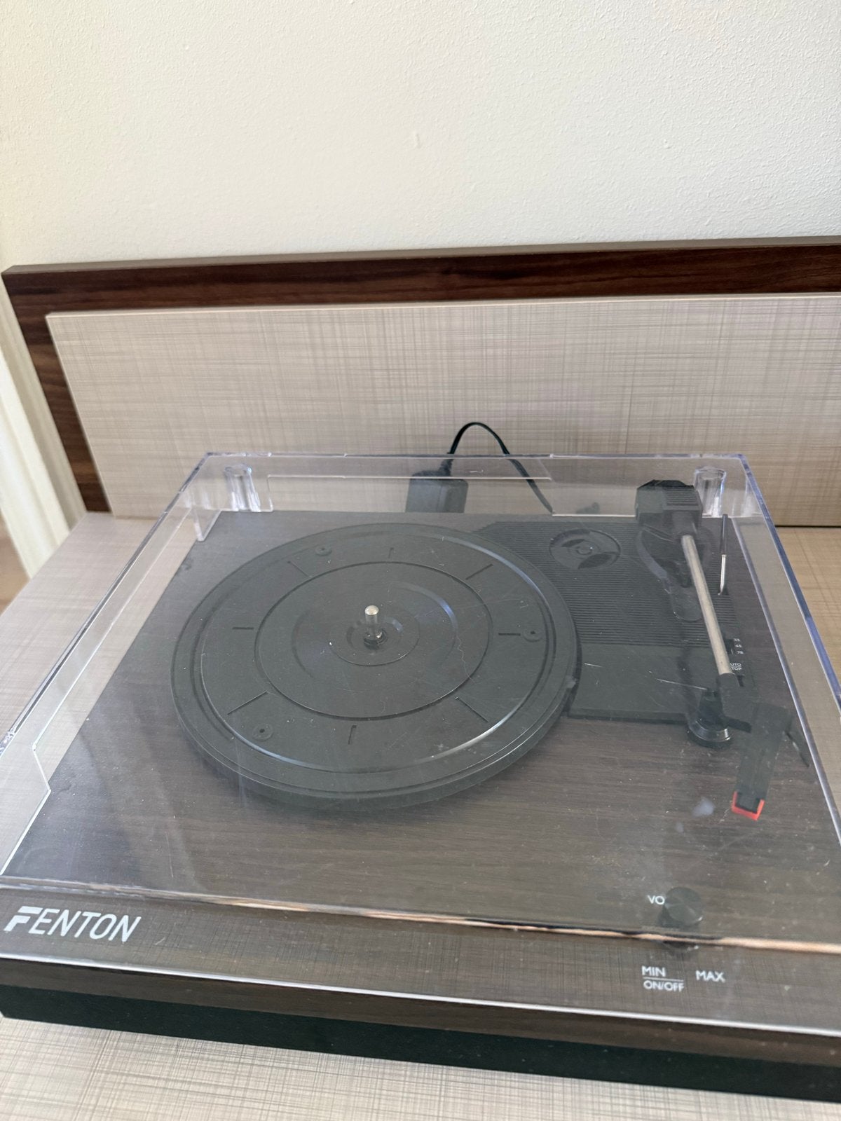 Fenton Platenspeler met Bluetooth en Ingebouwde Speakers, Ophalen of Verzenden, Zo goed als nieuw, Platenspeler, Overige merken