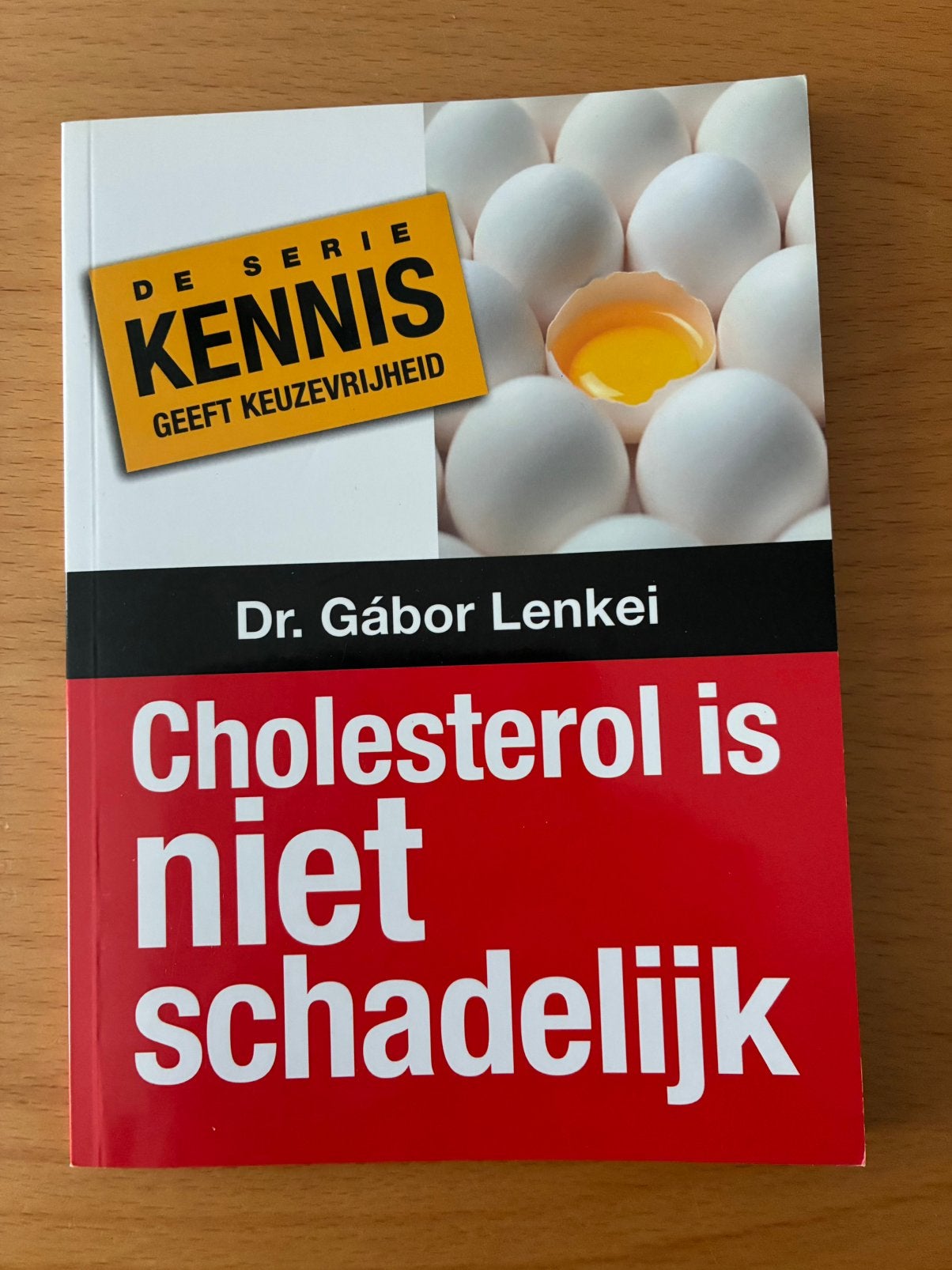 Gábor Lenkei - Cholesterol is niet schadelijk, Boeken, Ophalen of Verzenden, Zo goed als nieuw, Gezondheid en Conditie, Gábor Lenkei