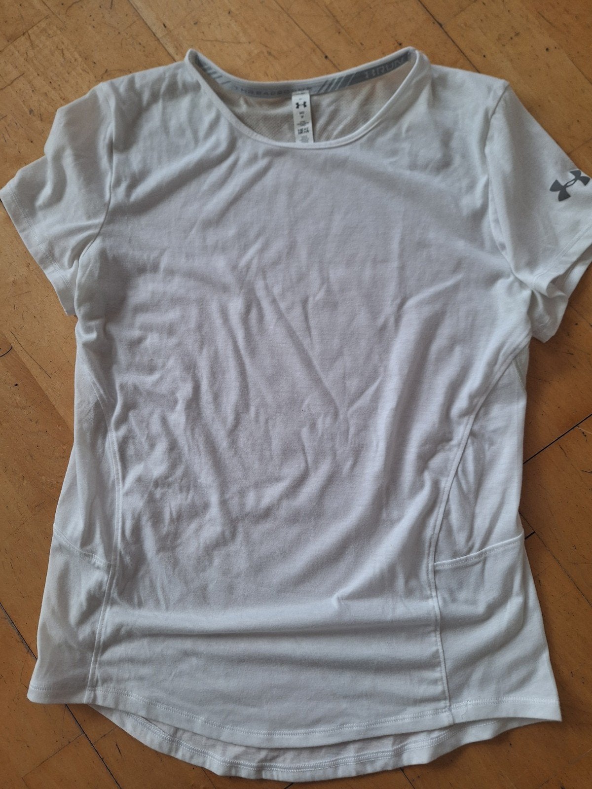 Under Armour Threadborne T-shirt Maat M, Maat 38/40 (M), Wit, Ophalen of Verzenden, Zo goed als nieuw