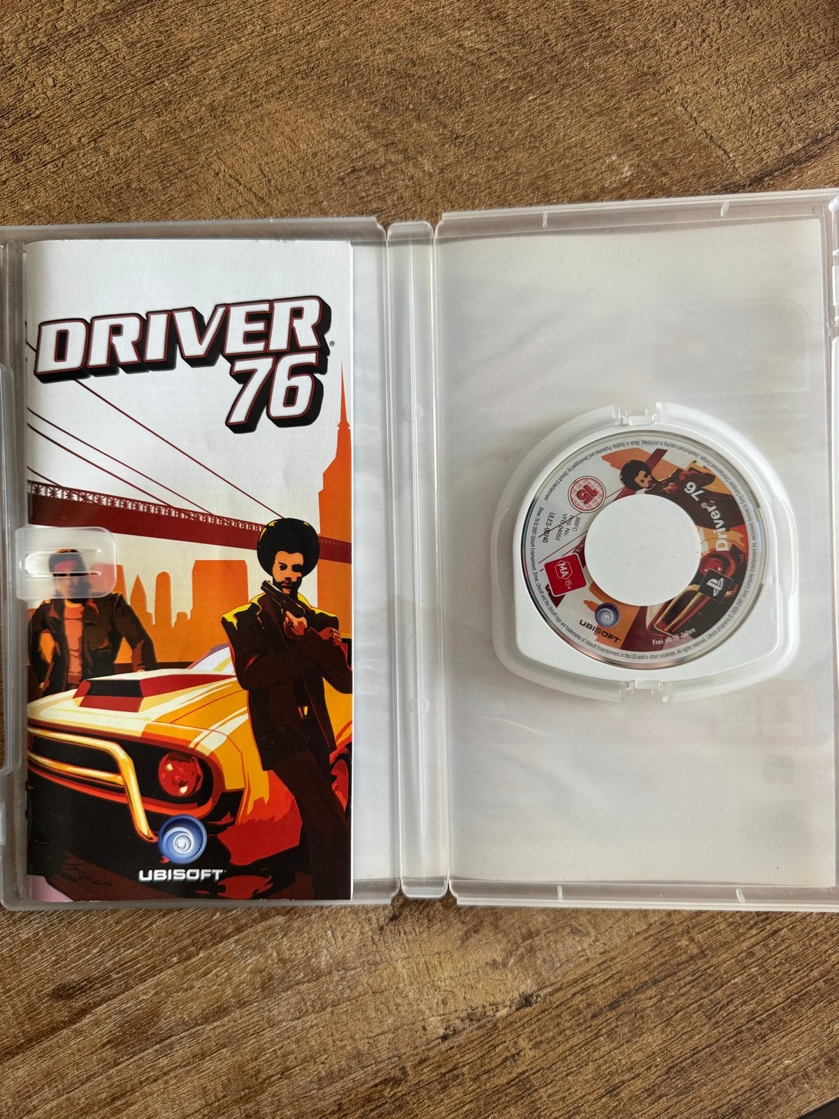 Driver 76 PSP - Getest en Werkend, Gebruikt, Vanaf 18 jaar, Racen en Vliegen, 2 spelers