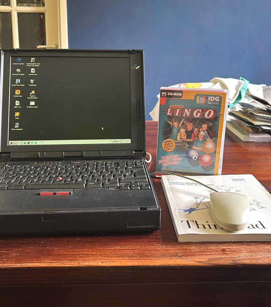 PC IBM Thinkpad 380ED Intel MMX 48MB RAM 2GB HDD Windows 98, Computers en Software, Windows Laptops, Gebruikt, HDD, Minder dan 2 Ghz