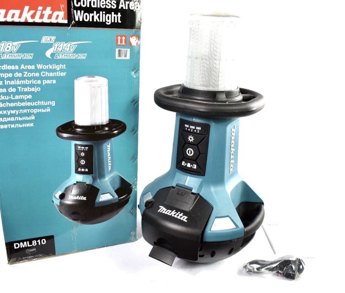 Nieuwe Makita DML810 accu LED-vlakverlichting, Ophalen, Nieuw, 500 watt of meer, Lamp