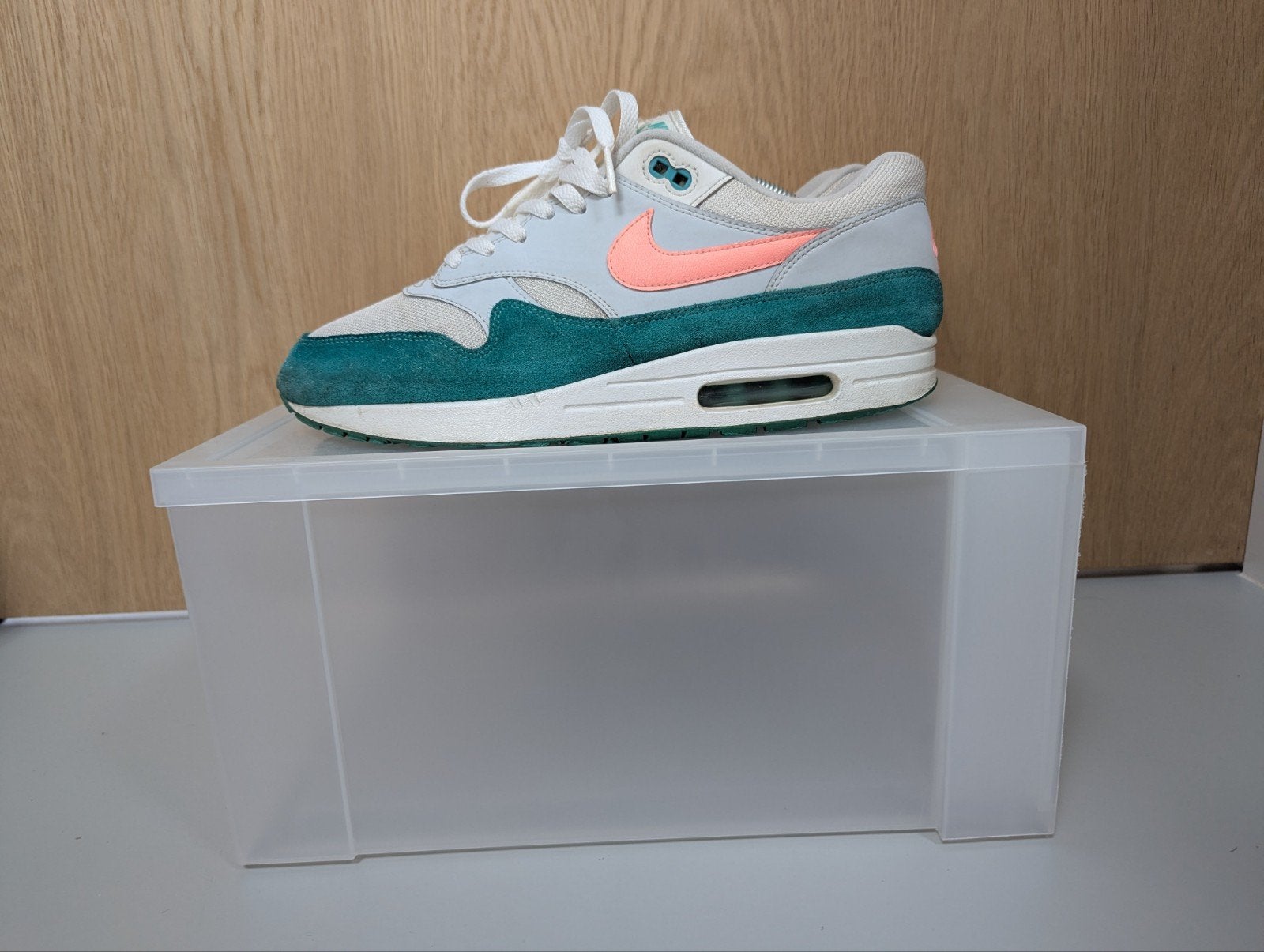 Nike Air Max 1 Watermelon - maat EU 45.5 US 11.5, Overige kleuren, Nike, Ophalen of Verzenden, Sneakers of Gympen