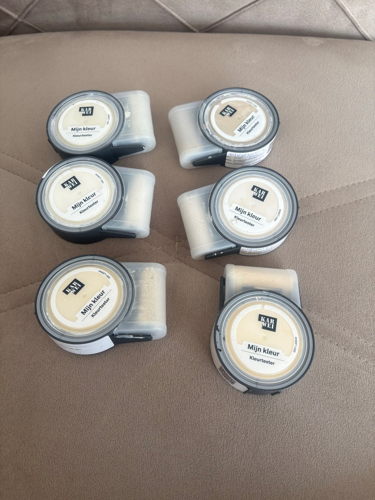 Karwei Kleurtester Miniverf - Diverse kleuren, Overige kleuren, Nieuw, Ophalen of Verzenden, Verf