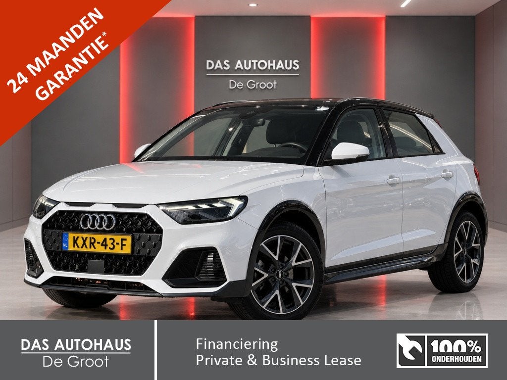 Audi A1 Allstreet 30 TFSI S-Tronic S-Line Black Edition | Le, Auto's, 12 maanden, Euro 6, Wit, Bedrijf