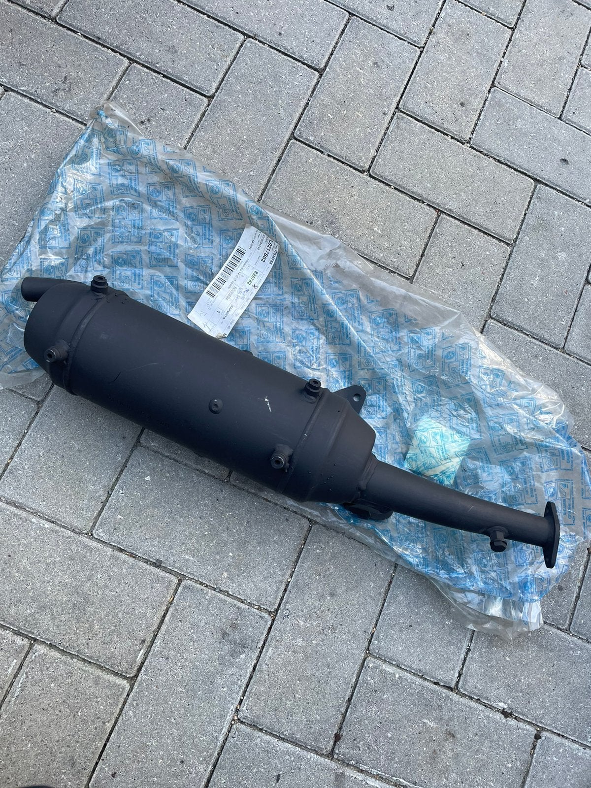 Nieuw orginele piaggio kat uitlaat! Gilera 50cc, Piaggio, Pia, Nieuw, Uitlaat