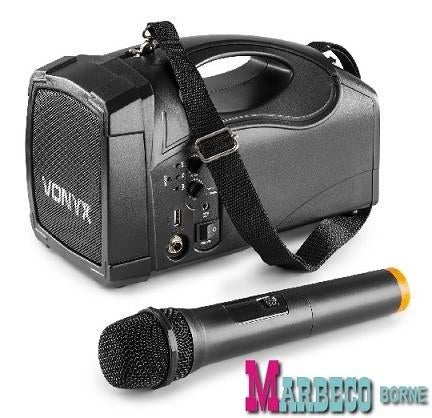 Draagbare PA set, Bluetooth, USB, MP3, UHF microfoon, Overige merken, Vonyx, Overige typen, Nieuw