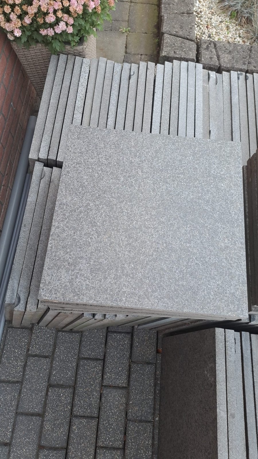 Mooie keramische tegels 50x50, 40m2, Tuin en Terras, Ophalen, Zo goed als nieuw, Keramiek, Terrastegels