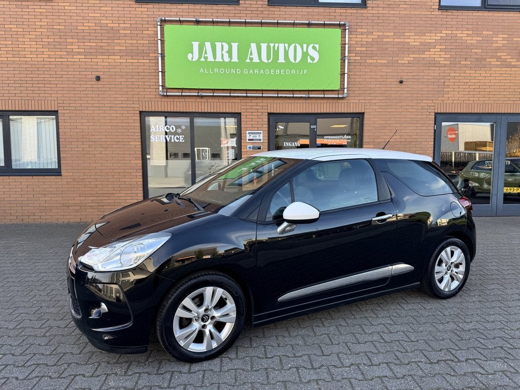 Citroën DS3 1.2 VTi So Chic Leder , Zeer mooi! (bj 2014), Auto's, Citroën, Bedrijf, Te koop, DS3, ABS, Airbags, Airconditioning