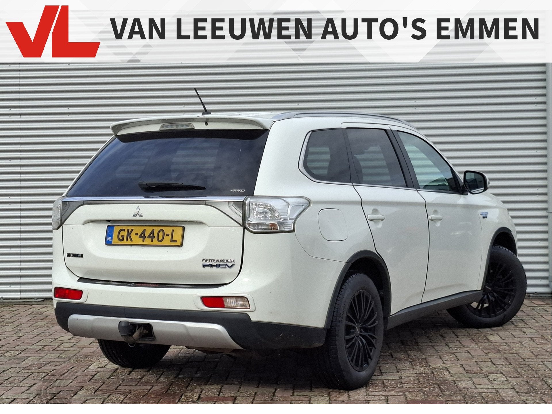 Mitsubishi Outlander 2.0 PHEV Business Edition X-Line | Nieu, Auto's, Automaat, 4 cilinders, Wit, Bedrijf