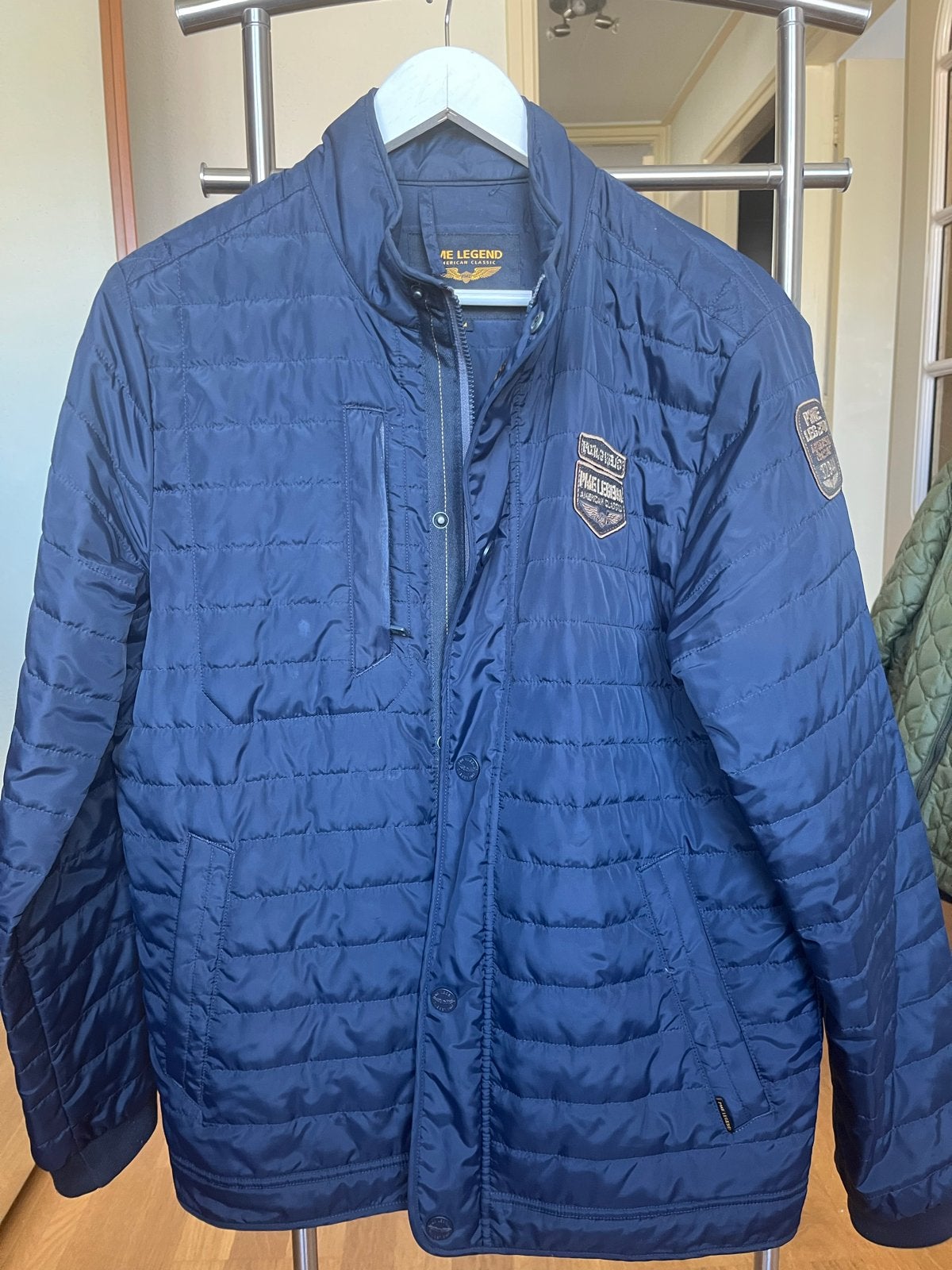 PME Legend Miles Mentor gewatteerde jas maat M, Ophalen of Verzenden, Zo goed als nieuw, Maat 52/54 (L), Blauw