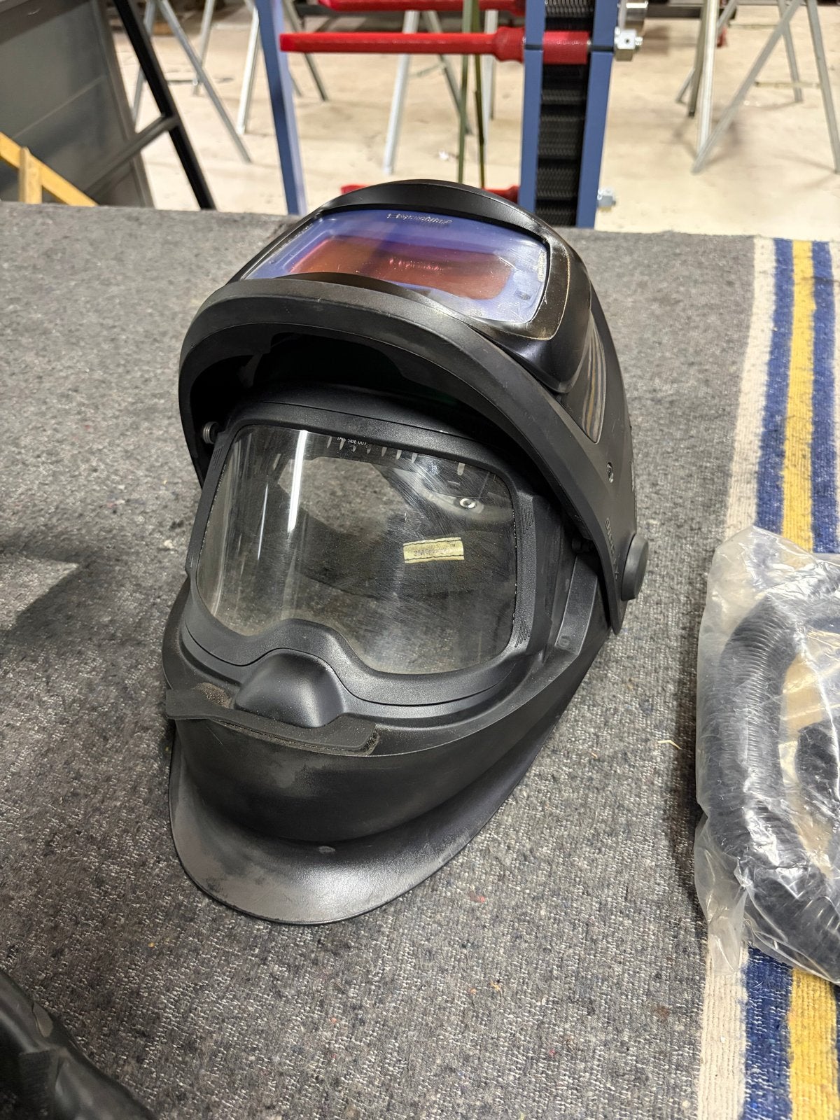 Speedglas 3M 9100 FX Adflo Laskap met verse filters, Doe-het-zelf en Verbouw, Laskappen, Lasfilter, Ophalen, Gebruikt