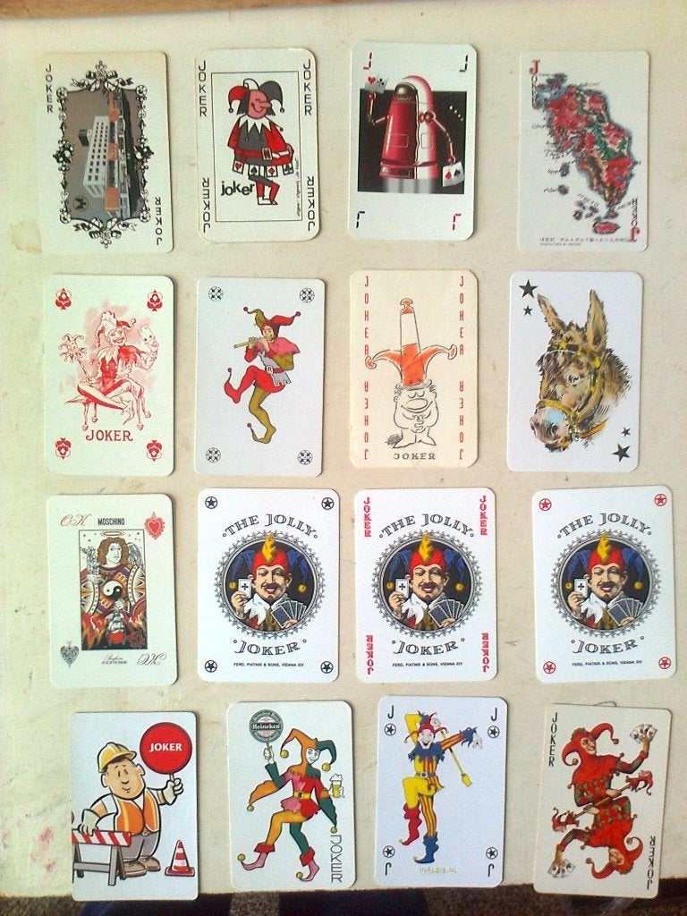 Jokers   D  11 u, Verzamelen, Speelkaarten, Jokers en Kwartetten, Ophalen of Verzenden, Zo goed als nieuw, Joker(s)