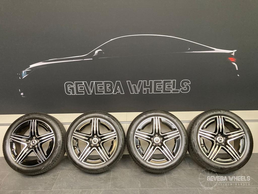 20” originele Mercedes GLC W254 AMG velgen + banden 5x112, Auto-onderdelen, Banden en Velgen, Gebruikt, 255 mm, -, -