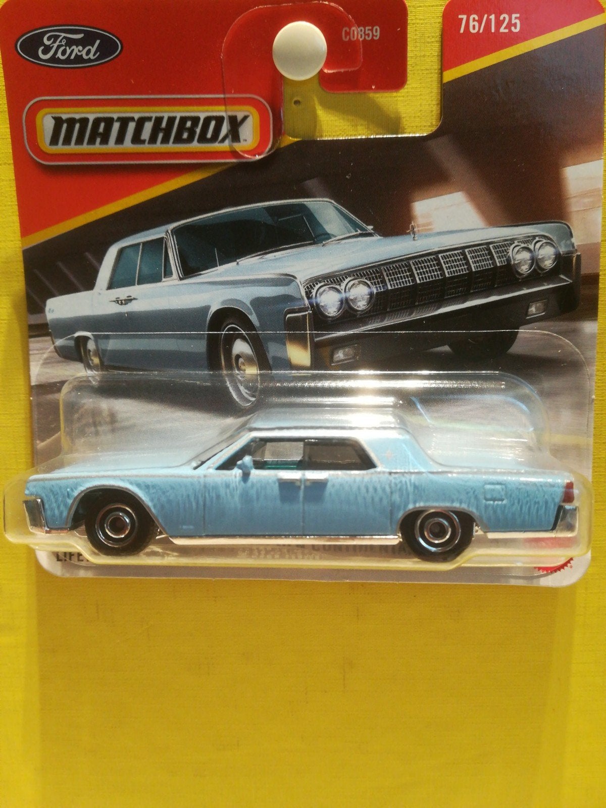 1964 Lincoln Continental Matchbox 76/125 2026, Ophalen of Verzenden, Nieuw, Auto