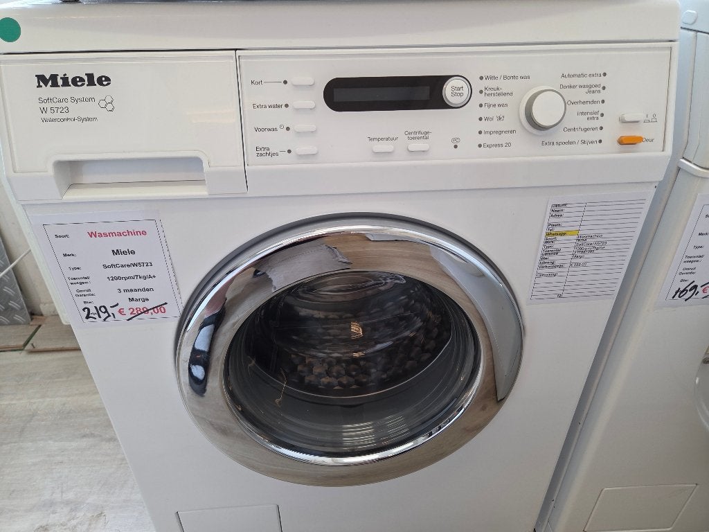 wasmachine - Miele - 7kg - A+ - UITVERKOOP!, Ophalen, Duitsland, Refurbished, Miele