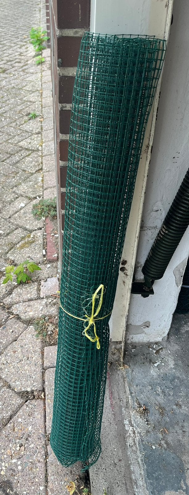 2 rollen groen geplastificeerd tuingaas ca. 6 meter, Ophalen, Nieuw, Minder dan 10 meter, Gaas