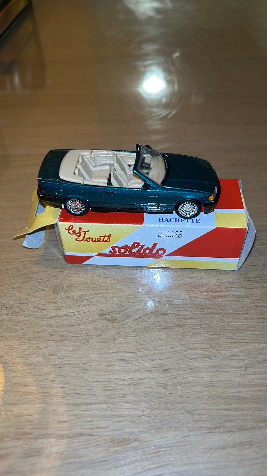 Solido BMW 3-serie cabrio 1:43, Verzenden, Zo goed als nieuw, Auto, Solido