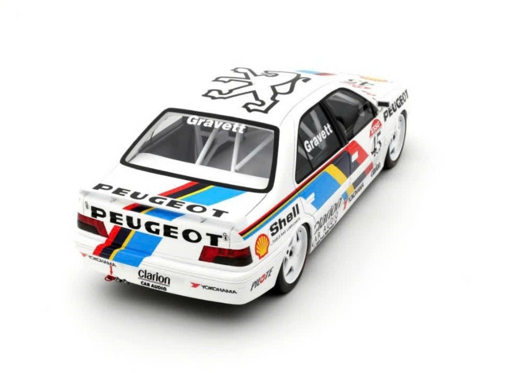 Peugeot 405 MI16 BTCC 1992 OTTO MOBILE SCHAAL 1/18 OT1141, Ophalen of Verzenden, Nieuw, Auto, OttOMobile