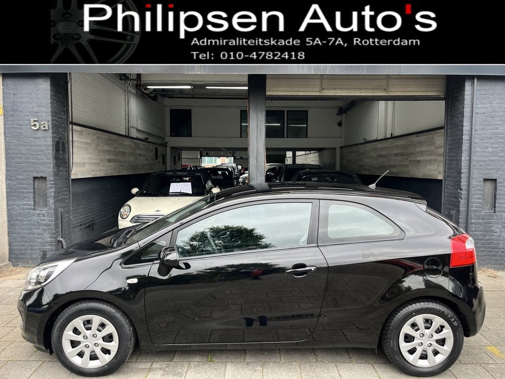 Kia Rio 1.2 CVVT ComfortLine Airco Navi Carplay (bj 2014), Auto's, Kia, Euro 5, Huisgarantie, 4 cilinders, Met garantie (alle)