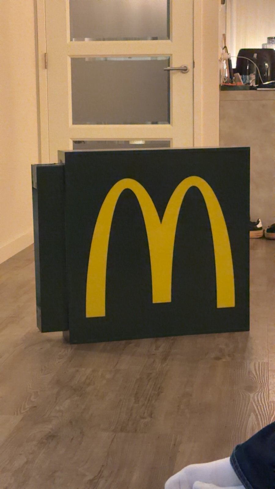 McDonald's Lichtbak - Origineel Reclamebord, Ophalen, Zo goed als nieuw, Lichtbak of (neon) lamp