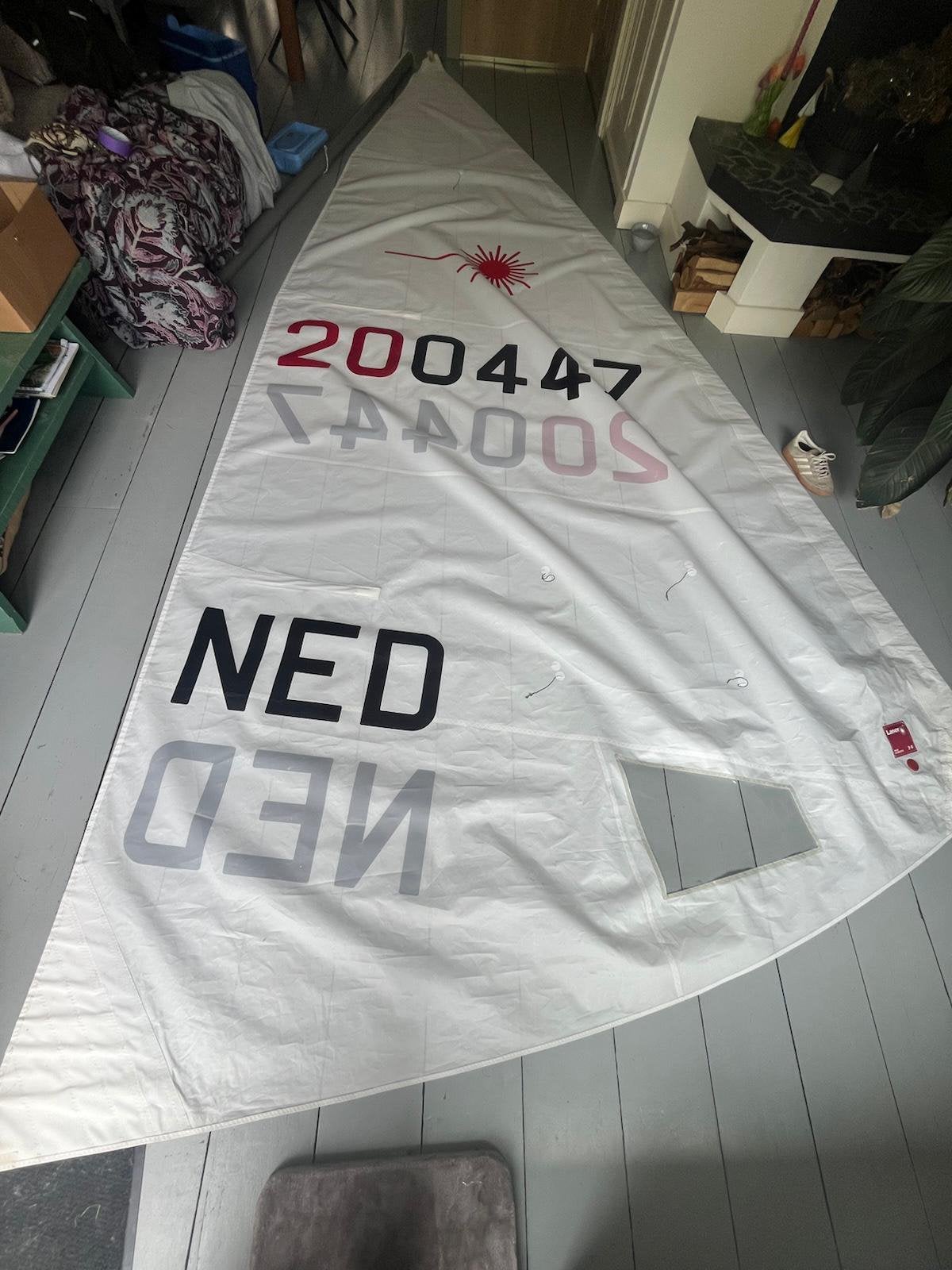 Ilca 7 zeil, Ophalen, Gebruikt, 3 tot 6 meter, Minder dan 15 m²