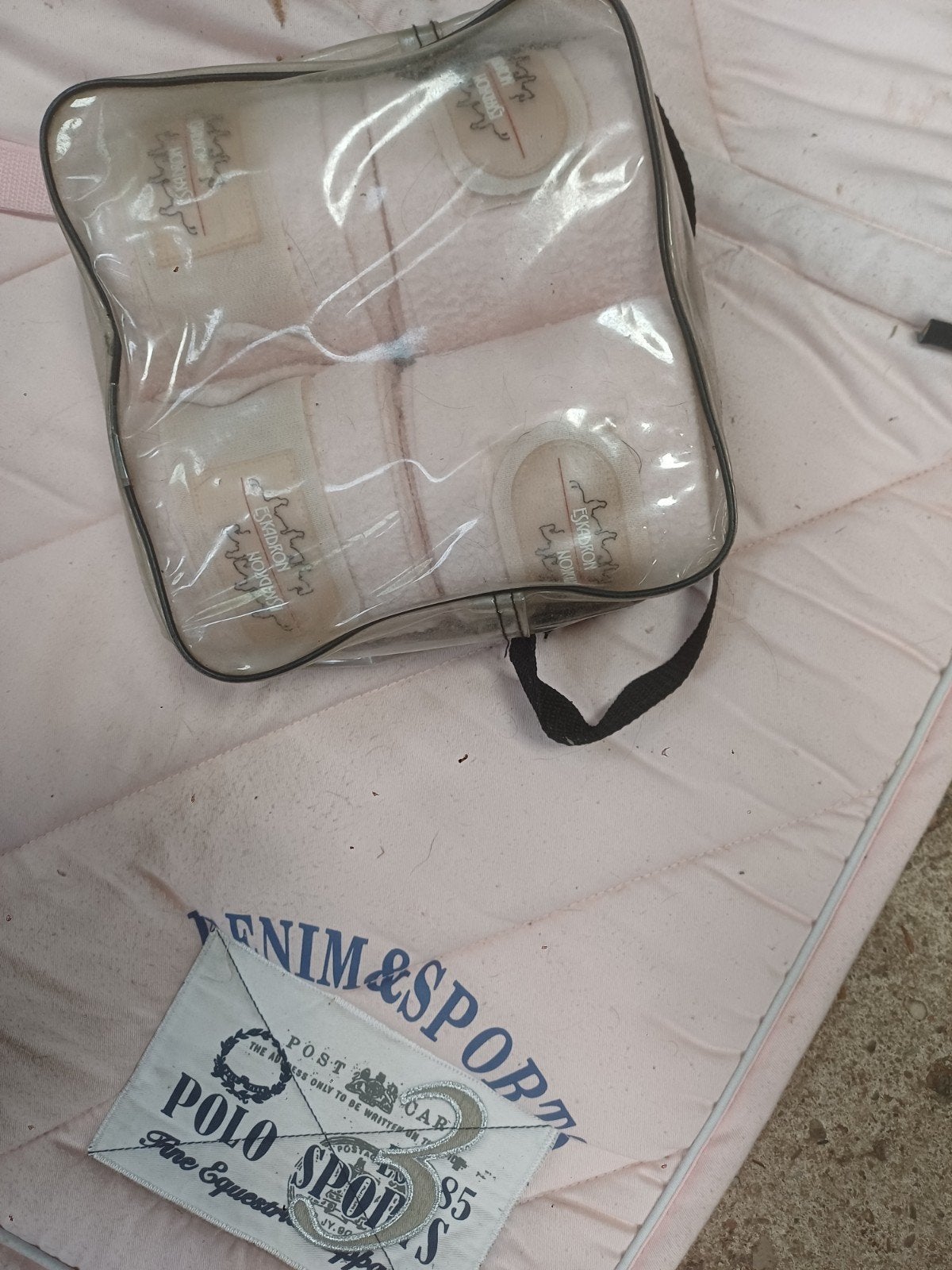 leuke gekleurde setjes dekje dressuur ful met 4 bandages, Ophalen of Verzenden