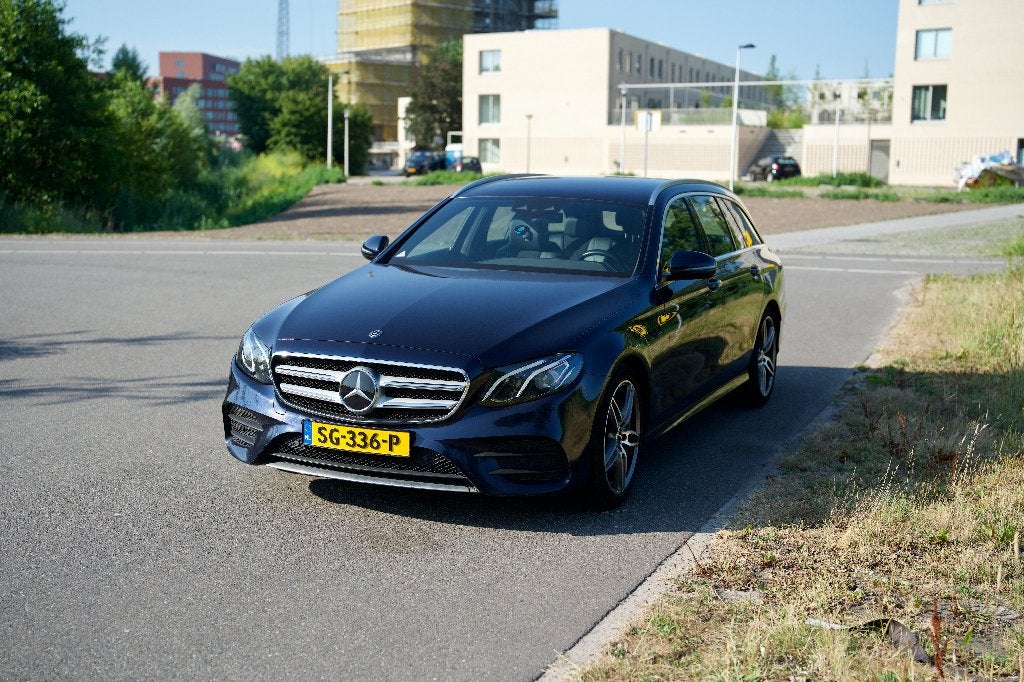 Mercedes-Benz E-Klasse E200 184pk 9G-TRONIC 2018 Blauw, 4 cilinders, Blauw, Origineel Nederlands, Stationwagon