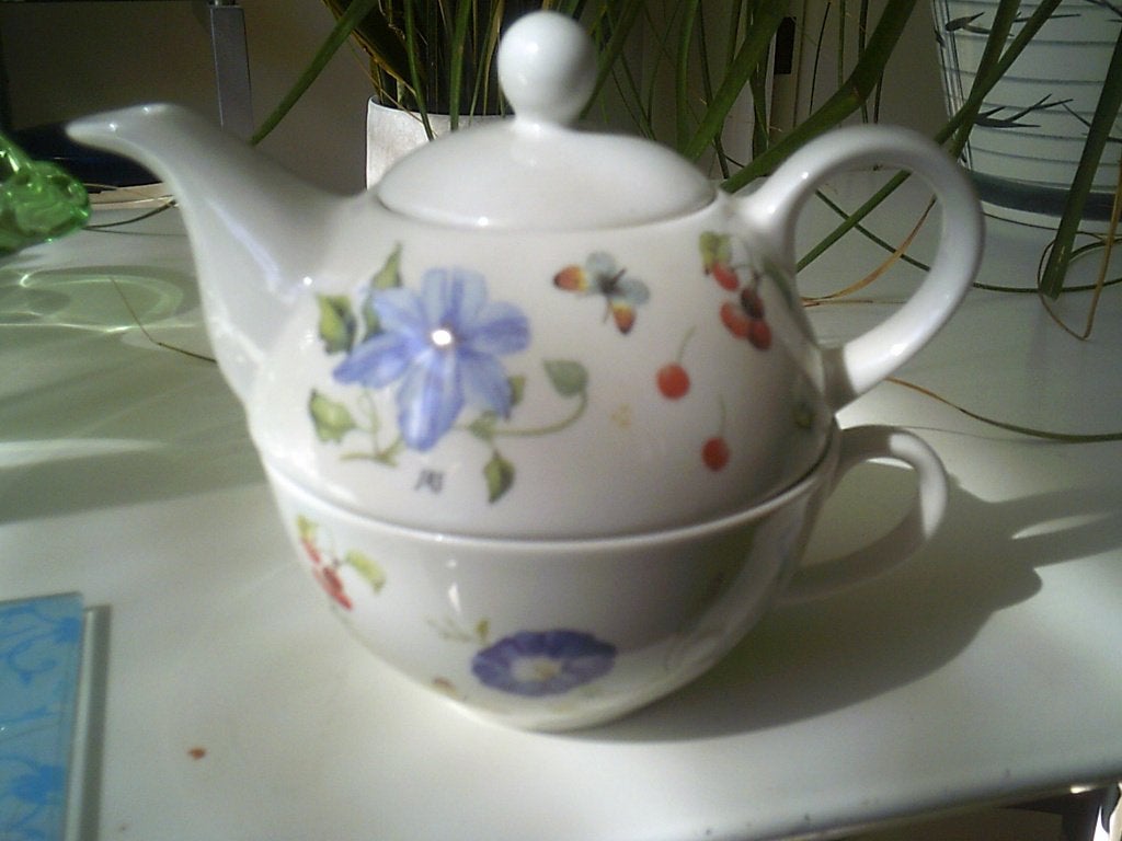 Janneke Brinkman Fruit en Flower TEA FOR ONE, Overige merken, Ophalen of Verzenden, Zo goed als nieuw, Overige stijlen