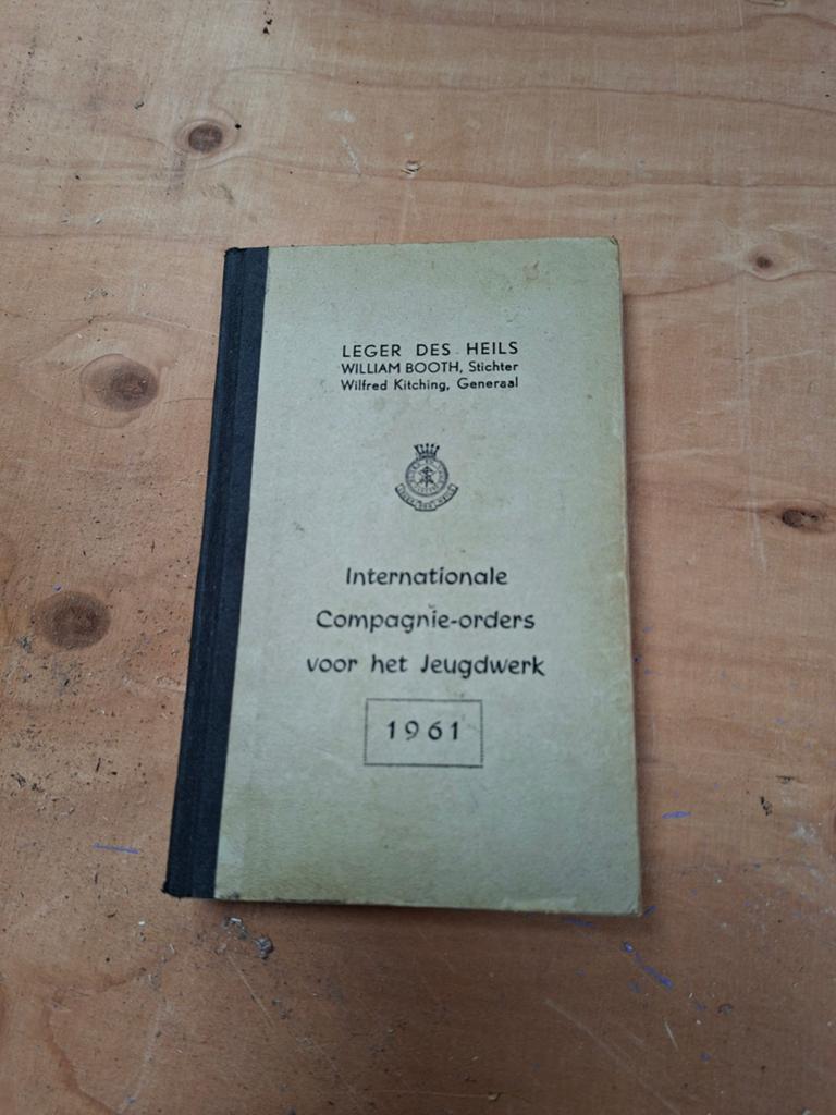 Leger des Heils Internationale Compagnie-orders Jeugdwerk 1, Ophalen of Verzenden, Gelezen, William Booth, Wilfred Kitching (Leger des Heils)