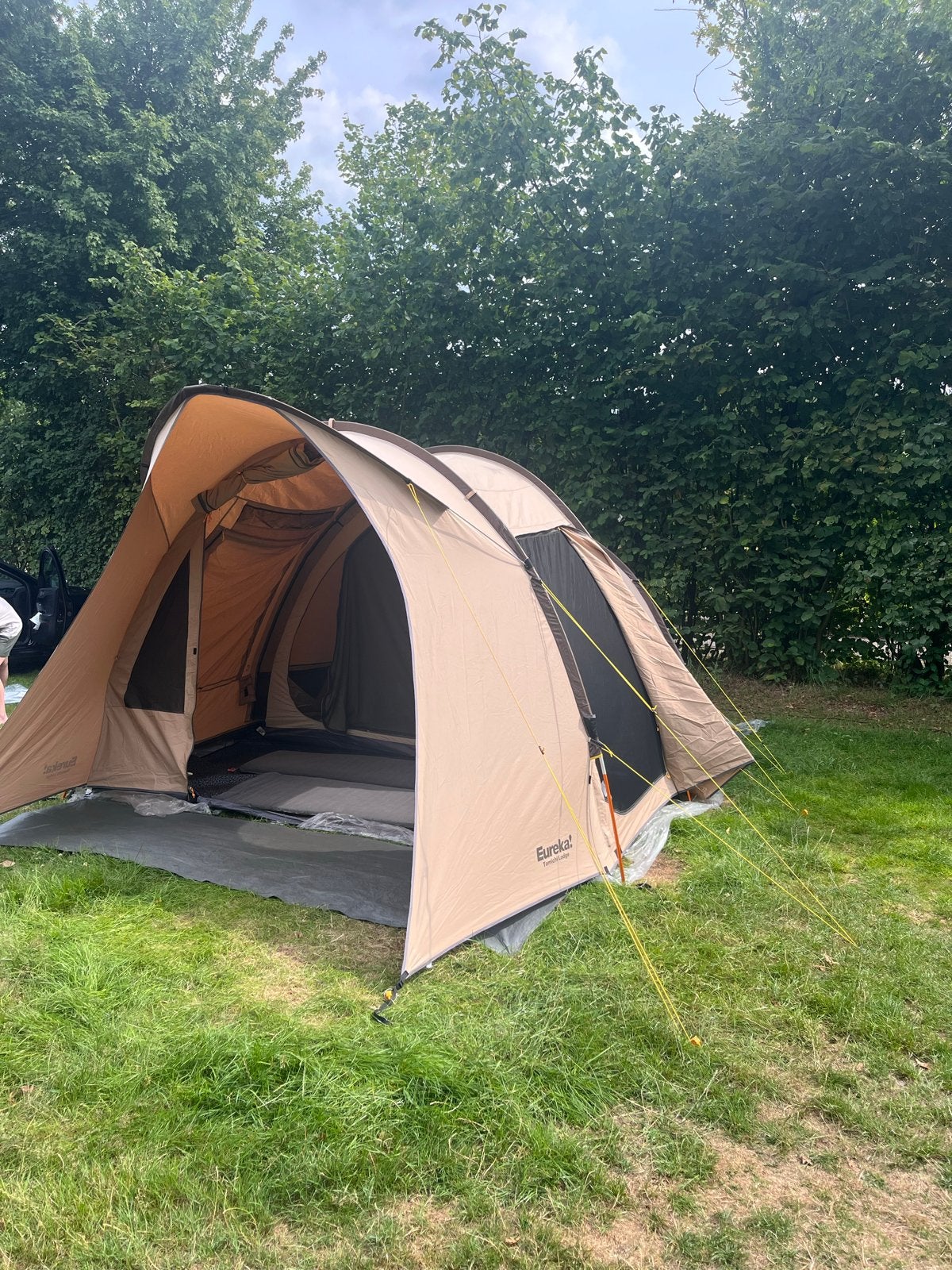 Eureka! Tomichi Lodge StormShield tent - 4-persoons, Ophalen, Gebruikt, Tot en met 4