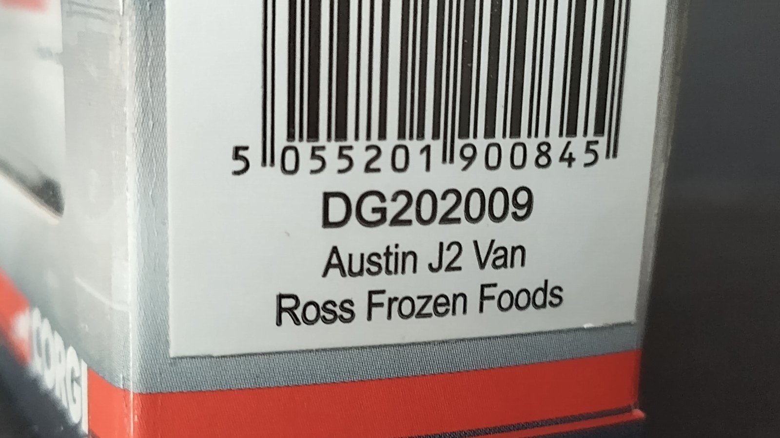 Austin J2 Van Ross Frozen Foods 1:76 Corgi Trackside Pol, Auto, Verzenden, ., Nieuw
