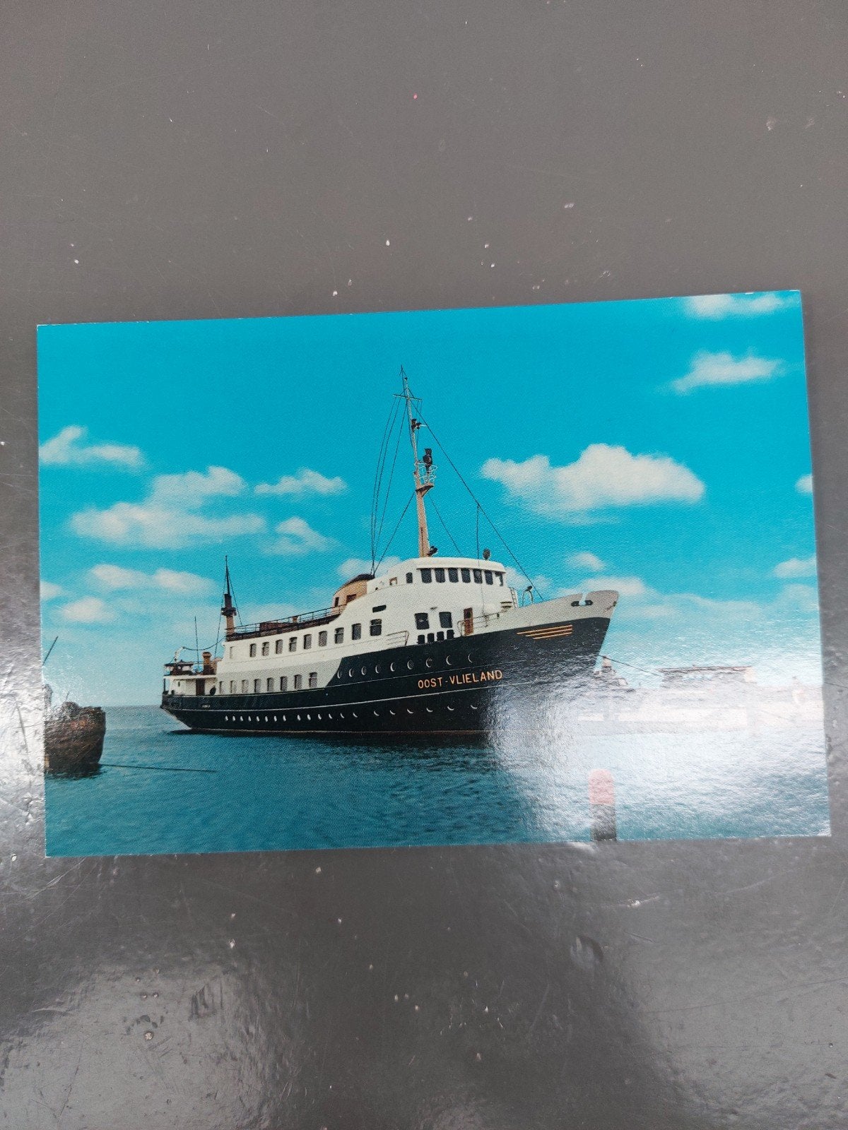 Ansichtkaart MS Oost Vlieland - Vlieland, Ophalen of Verzenden, 1960 tot 1980, Ongelopen, Waddeneilanden